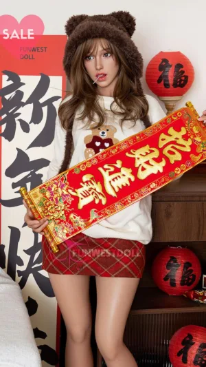 Funwest 159cm A cup  Silicone - Asian Bella